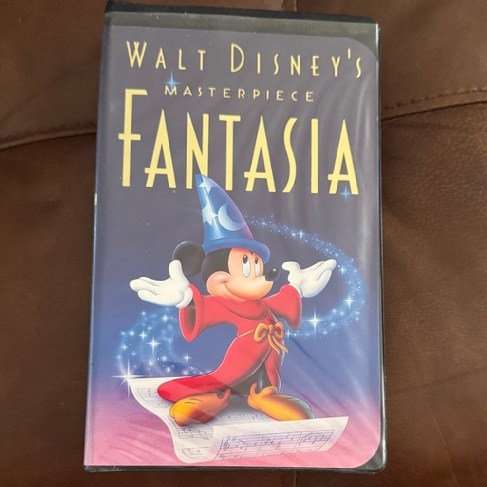 Walt Disney's Fantasia VHS Tape Mickey Sorcerer's Apprentice